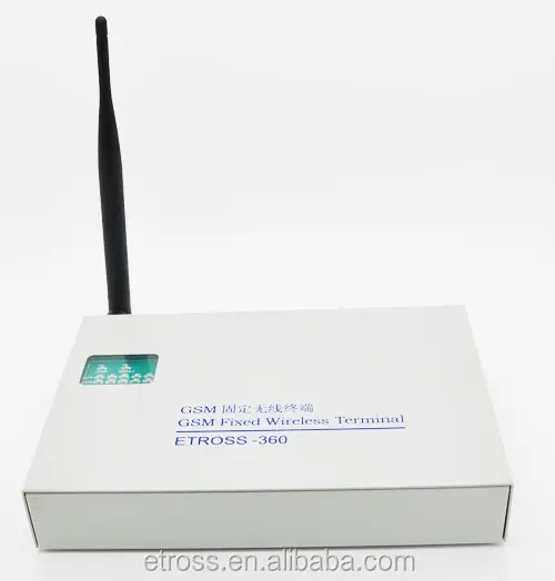Etross E360 ,2 SIM-карты, телефонный линейный конвертер GSM в Pstn, аналоговый телефонный линейный конвертер