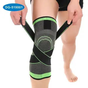 Professional Weaving compression Support Knee Brace Basketball Cycling Knee Protector