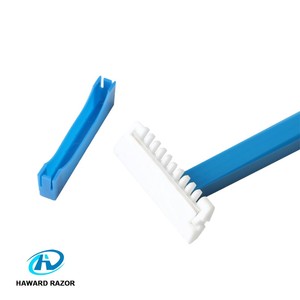 D132 Ultrasonic Welding <strong>Single</strong> <strong>Blade</strong> Medical <strong>razor</strong> Hospital <strong>razor</strong> with Comb - Product Image 3