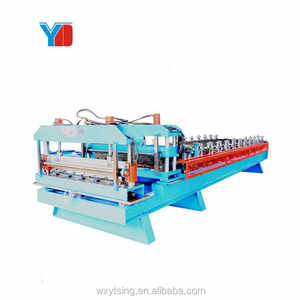 Pass ISO Full Automatic Metal Roof Tile Roll Forming Making <strong>Machine</strong> Cheap <strong>Price</strong> - Product Image 1