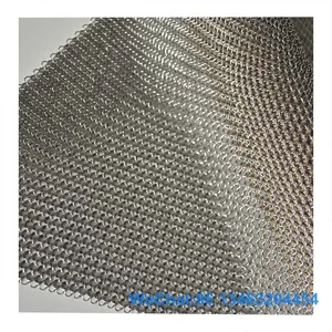 ステンレス鋼チェーンメールカーテン/金属溶接リングメッシュ