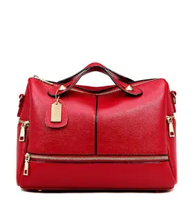 Distribuir moda vermelho do saco das mulheres bolsa