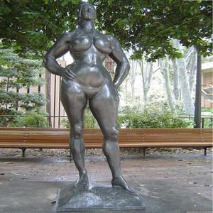 Personnalisé en laiton extérieur dame sculpture bronze gros seins statue de <span class=keywords><strong>femme</strong></span> <span class=keywords><strong>nue</strong></span> - Product Image 2