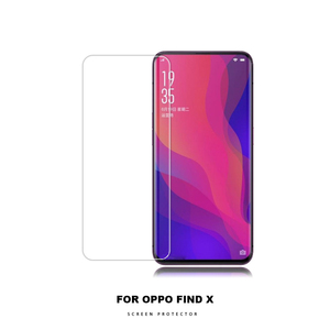 Прозрачный изогнутый защитный экран из закаленного стекла для <span class=keywords><strong>Oppo</strong></span> Find X - Product Image 2