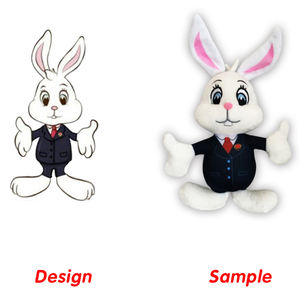 Mejor venta juguete conejo de felpa para la promoción - Product Image 3