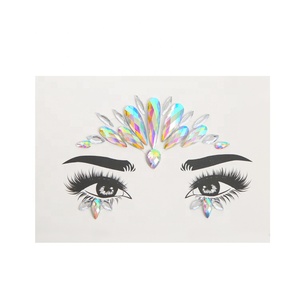 Gemas brillantes para <span class=keywords><strong>cara</strong></span> y ojos, adornos para Halloween, <span class=keywords><strong>diamantes</strong></span> de imitación - Product Image 5