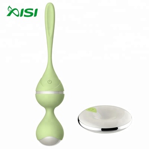 USB impermeable pene Vagina Dildo vibrador con bolas - Product Image 4