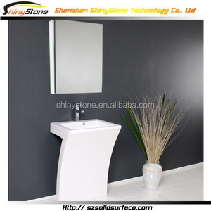 Lavabo <span class=keywords><strong>de</strong></span> superficie sólida <span class=keywords><strong>de</strong></span> baño <span class=keywords><strong>de</strong></span> <span class=keywords><strong>pie</strong></span> <span class=keywords><strong>de</strong></span> calidad superior - Product Image 5