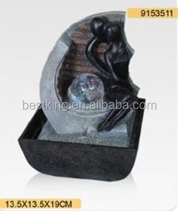 Arte abstracto <span class=keywords><strong>amante</strong></span> fuente con <span class=keywords><strong>la</strong></span> bola y luz led - Product Image 1