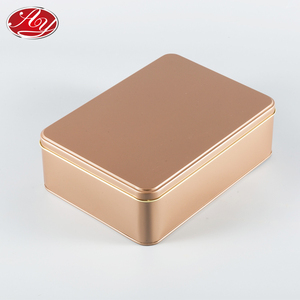 Chất lượng cao bao bì hộp thiếc vàng hình chữ nhật kim loại có thể công cụ nhỏ hộp - Product Image 4