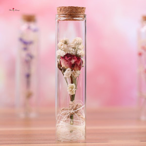 <span class=keywords><strong>Flores</strong></span> secas de boda al por mayor en botellas de cristal <span class=keywords><strong>flores</strong></span> prensadas secas - Product Image 6