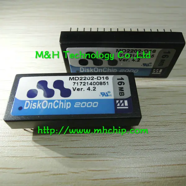Disk Çip 2000 Flash bellek Modülü MD2202-D16 16 MB