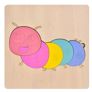 Planche d'éveil en bois Montessori, outil éducatif préscolaire pour enfants, plateau sensoriel, <span class=keywords><strong>personnalisé</strong></span> - Product Image 5