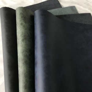 Chino estándar impermeable ancho Casa Loca patrón de gamuza de microfibra sofá tapicería de cuero tejido - Product Image 6