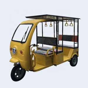 Triciclo para Pasajeros con Energía Solar, Venta Caliente 2021, Transporte Eléctrico, Velomóvil para Filipinas - Product Image 4