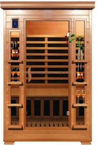 3 persona infrarrojo lejano bordo sauna canada hemlock nano de carbono calentador - Product Image 1