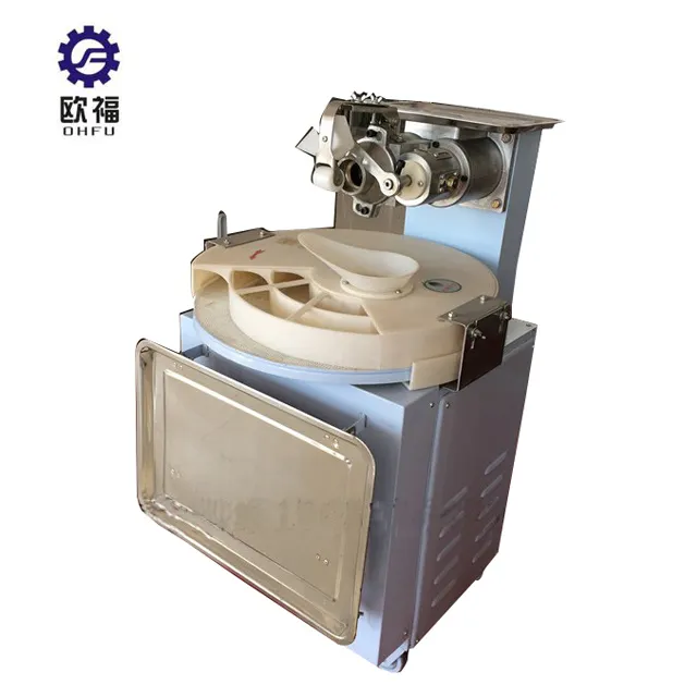 automatic pizza dough divider rounder/pizza dough rolling machine/dough ball making machine