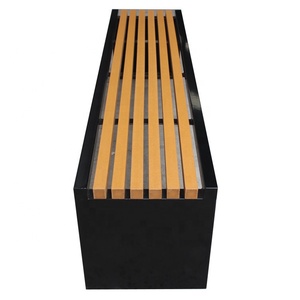 <strong>Metal</strong> and Recycled Plastic Garden Park <strong>Bench</strong> Without Backrest 6 Feet Long <strong>Bench</strong> for Changing Room - Product Image 4