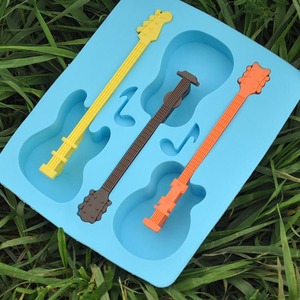 Khuôn Làm Đá Viên Silicon Hình Nhạc Cho Bữa Tiệc Guitar Bán Chạy Bánh Pudding Sô Cô La - Product Image 6