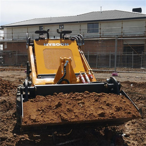 बिक्री के लिए hysoon <span class=keywords><strong>hy380</strong></span> मिनी स्किड स्टीयर लोडर के पीछे चलना - Product Image 3