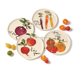 Piatto di ceramica della torta dell'antipasto di progettazione di natale - Product Image 1