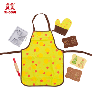 Bebé pretend <span class=keywords><strong>juego</strong></span> <span class=keywords><strong>de</strong></span> alimentos juguete <span class=keywords><strong>de</strong></span> madera cookies baking set para niños 3 + - Product Image 2