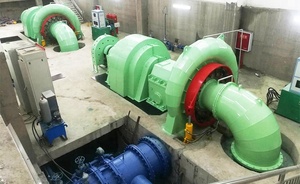 미니 프랜시스 물 터빈 400kw 800kw 1000kw 수력 발전기 수직 프랜시스 터빈 DC 220v 전원 - Product Image 4