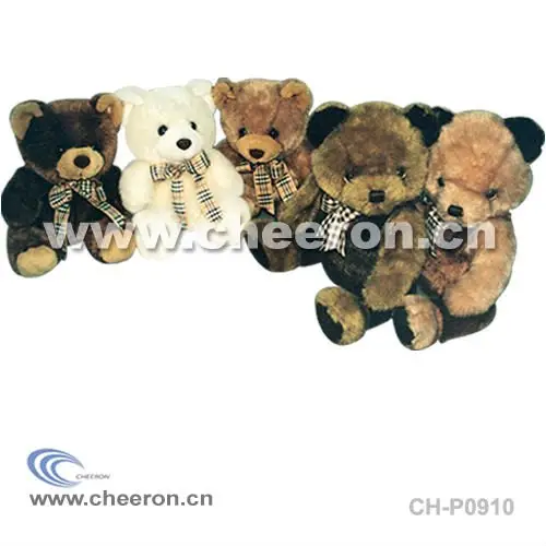 mini teddybeer, kleine pluche dier