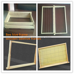 Customized frame bee <span class=keywords><strong>hive</strong></span>, madera de pino <span class=keywords><strong>colmena</strong></span> marcos, madera de abeto abeja marcos - Product Image 1