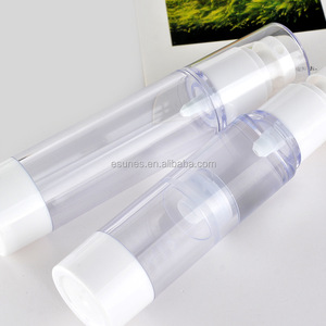 Botella de Spray Portátil Transparente de Plástico sin Aire, Recargable, con Bomba para Perfume, Multi-Capacidad, Serigrafía, MOQ - Product Image 4