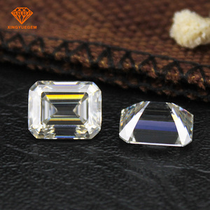 Wuzhou fábrica Venta Directa <span class=keywords><strong>IJ</strong></span> color amarillo claro tamaño grande forma de fantasía Loose moissanite piedras - Product Image 5