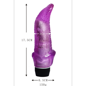 Vibratore Elettrico per Donne e Uomini, Giocattolo Sessuale con Funzione Lingua per il Piacere, Massaggiatore Elettrico - Product Image 3