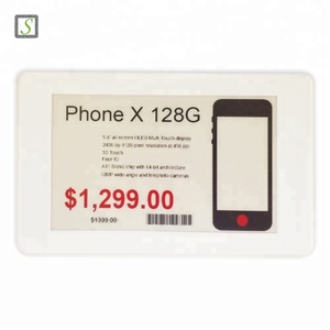 SUNY E ink <span class=keywords><strong>3</strong></span> вида цветов Epaper электронная полка, ярлык, ценник, демонстрационный комплект с программным обеспечением - Product Image 3