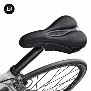 ROCKBROS-funda para SILLÍN de <span class=keywords><strong>bicicleta</strong></span>, asiento suave, antideslizante, transpirable - Product Image 1
