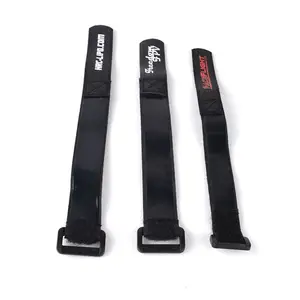 Hot Selling Rubberized Ties Lipo Battery Strap Racing Drone Strap With Buckle