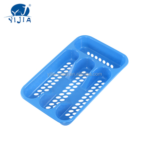 Cutlery Holder Kitchen Utensils Organizer Plastic Cutlery Tray