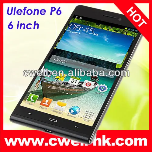 Ulefone p6 андроид 4.2 mtk6582 6 дюймов ультра смартфон