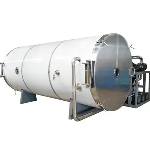 1000kgs industrial vacuum Lyophilization freeze Drying equipment SJFD-100M2