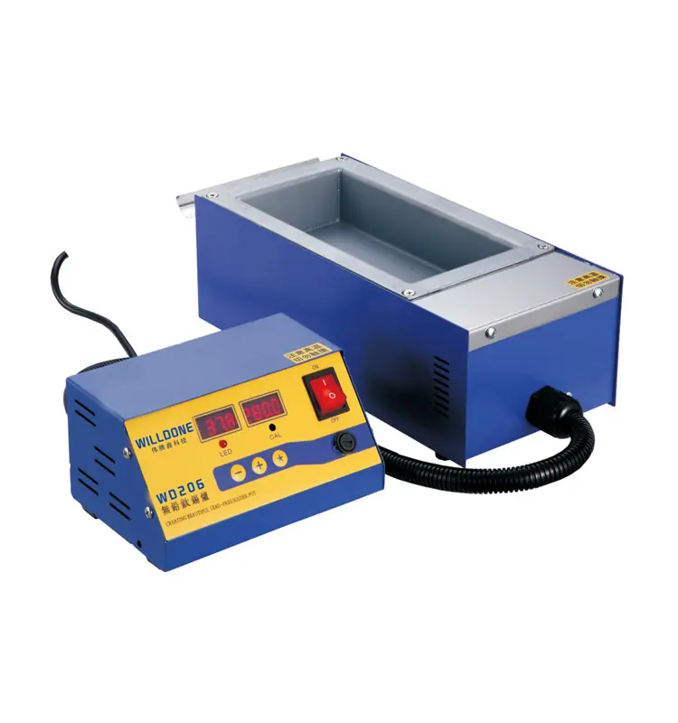 저렴한 가격 Desoldering 목욕 티타늄 플레이트 솔더 냄비 제조소 WD206