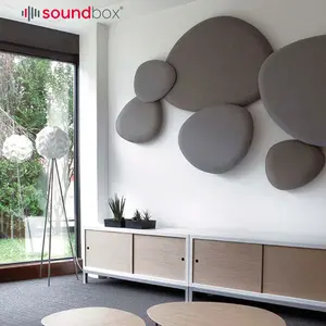 ECO Polyester Vải Vật Liệu Trang Trí Acoustic Panel Cho Nhà Văn Phòng Phòng