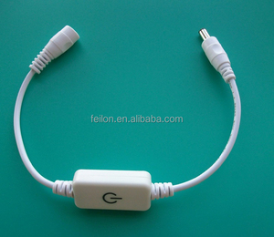 Interruptor de Atenuación de Luz LED de 12V con Cable Integrado, Tipo de Botón/Puerto de Alimentación CC - Product Image 3