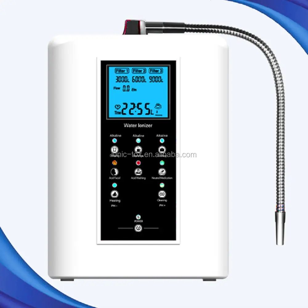 7 plates Industrial water ionizer make energy water for healthy drink