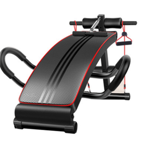 Panca Inclinata Regolabile per Addominali in Acciaio/Metallo, Attrezzatura <span class=keywords><strong>Fitness</strong></span> per Esercizi Muscolari - Product Image 1