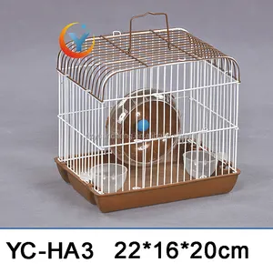 Màu Xanh Lá Cây Nhà Kim Loại Hamster Cage Nhà Giá Rẻ Rat Lồng Pet Sóc Lồng