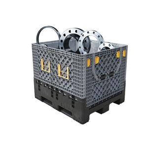 Hộp <span class=keywords><strong>Pallet</strong></span> Nhựa Đóng Mở Cho Các Bộ Phận Tự Động Vận Chuyển Và Lưu Trữ - Product Image 4