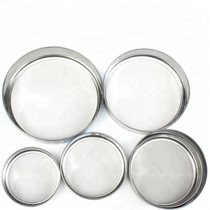 ラボ標準砂固体2030405060100150180ミクロンメッシュふるい - Product Image 1