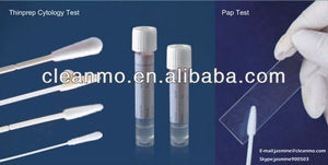Écouvillon floqué <span class=keywords><strong>cervical</strong></span> de collection d'échantillonnage de fibre de nylon pour des cellules, ADN - Product Image 4