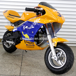 Moto de poche à moteur à essence 49cc, <span class=keywords><strong>vitesse</strong></span> rapide, avec démarreur et lanceur - Product Image 3