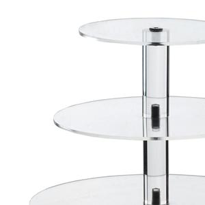 7 <span class=keywords><strong>Tier</strong></span> Acrylic Vòng Cupcake Đứng Bánh Đứng | Hiển Thị Đứng 4 Để Bán - Product Image 3