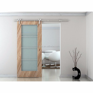 Stainless Steel Tali Ganda Roda Bergulir Pintu <span class=keywords><strong>Hardware</strong></span> Kit untuk Kayu atau Kaca Pintu, kayu <span class=keywords><strong>sliding</strong></span> barn <span class=keywords><strong>door</strong></span> <span class=keywords><strong>hardware</strong></span> - Product Image 4